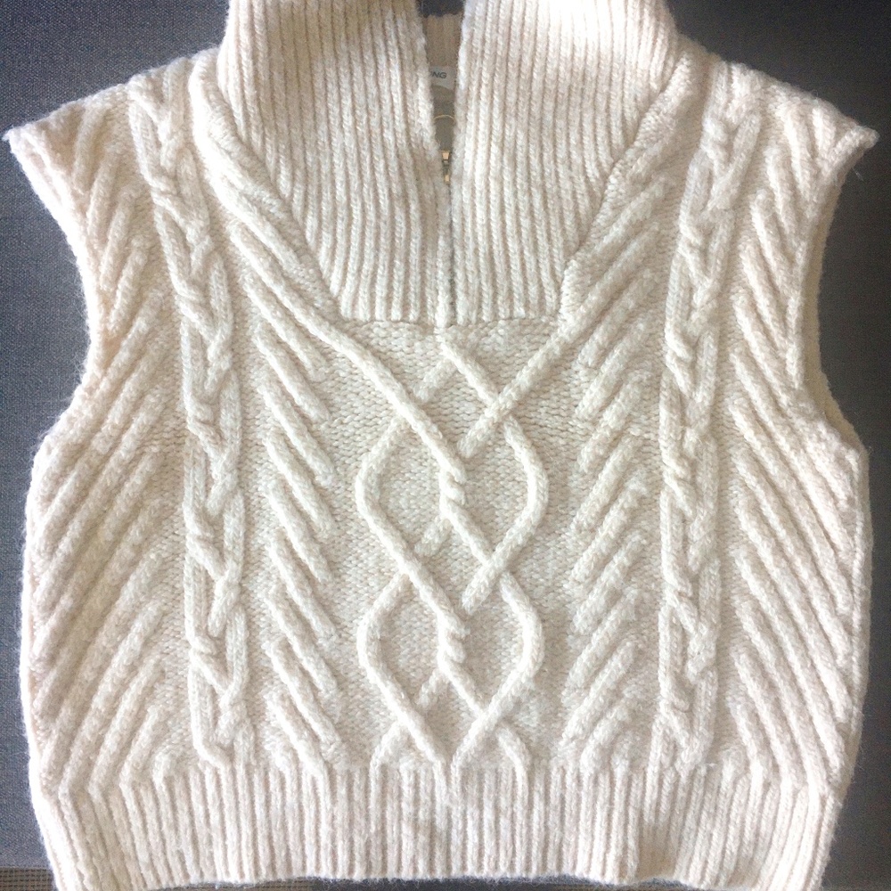 Mango sweater vest